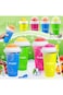 Slushy Cup Frozen Magic Slushie Maker &ndash; Fun Squeeze Gadget for All Ages Assorted Colors