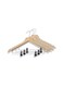 Home Natura 3-piece Wooden Trouser and Suit Hanger Set 44.5x23.5x1.2cm - Natural