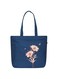 Eco Right Aesthetic Canvas Tote Bag for Women - Large, Reusable, Zippered Tote Bag with Inner Pocket, Perfect for School, Shopping, Work, Beach, Cute &amp; Eco-Friendly Gift for Girls, Teachers, Mothers