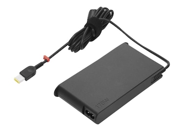 Lenovo ThinkPad Mobile Workstation Slim 170W AC Adapter (Slim-tip) &ndash; Black