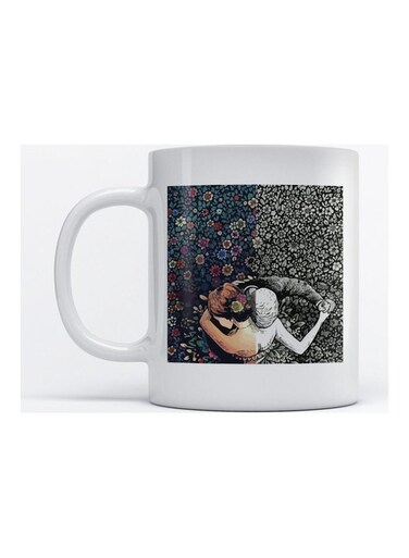 Mug Slow Dance for Coffee and Tea White