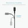 Anker PowerLine II USB A to Lightning Cable, 3ft/0.9m Charge &amp; Sync Cable, TPE Finish, Long Lasting &amp; Flexible, Red