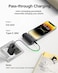 VEGER Mini Power Bank Portable 5000mAh, Ultra-Compact 20W PD QC 3.0 Fast Charging Battery Pack, Portable Charger Built-in Connector, Phone Charger for iPhone, AirPods - Black