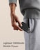 VEGER Mini Portable Charger 10000mAh Power Bank with Built in Cables, PD12W Fast Charging Compact USB C Battery Pack with Digital Display Compatible for iPhone, Android Phone