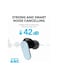 soundcore R50i NC by Anker Noise Cancelling Earbuds, Strong and Smart Noise Cancelling, Powerful Bass, 45H Playtime, 2-in-1 Case and Phone Stand, IP54, Wireless Earbuds, Bluetooth 5.4, App Control Blue