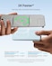 Anker Nano Power Bank, Ultra-Slim 5,000mAh Magnetic Battery Pack, Qi2 Certified 15W Max Ultra-Fast MagSafe-Compatible Portable Charger, PD20W,Ergonomic Design, For iPhone 17/16/15/14/13/12 Only (Blue)