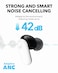 soundcore R50I Nc By Anker Noise Cancelling In Ear Earbuds,Strong 42Db Adaptive Noise Cancelling,Powerful Bass,45H Playtime,2-In-1 Case And Phone Stand,Ip54,Fast Charge 10Min = 120 Min,Bluetooth 5.4