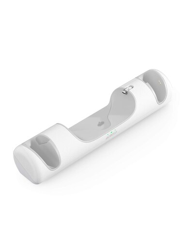 Anker Charging Dock with Rechargeable Batteries for Meta Quest 2 VR Headset and Controllers &ndash; White (International Version)