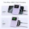 Ugreen Uno Magnetic Wireless Power Bank, 5000mAh Magnetic Portable Charger, 20W Fast Charging Battery Pack with Foldable Stand and TFT Display MagSafe Compatible.