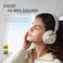 Space One - Adaptive Active Noise Cancelling Headphones, Enhanced Human Voice Reduction, 40H ANC Playtime, LDAC Hi-Res Wireless Audio, Comfortable Fit, Bluetooth 5.3, App Control