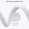 Anker USB C to USB C Cable, Braided and Dirt-Free Type C Fast Charging Cable, Slim Connector, for iPhone 17/16 Series, MacBook (240W) (White, 6ft)