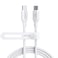 Anker USB C to USB C Cable, Braided and Dirt-Free Type C Fast Charging Cable, Slim Connector, for iPhone 17/16 Series, MacBook (240W) (White, 6ft)