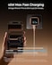 Anker Nano USB C Wall Charger, 45W Fast Charging Smart Display Charger, with 180&deg; Foldable Plug, Smart Recognition, Built-in Care Mode, for iPhone17/16/15(Non-Battery,One USB-C Port