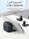 R50i NC by Anker Noise Cancelling Earbuds, Strong and Smart Noise Cancelling, Powerful Bass, 45H Playtime, 2-in-1 Case and Phone Stand, IP54, Wireless Earbuds, Bluetooth 5.4, App Control Black