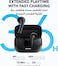 Soundcore K20i by Anker, Semi-in-Ear Earbuds, Bluetooth Wireless, 36H Playtime, Fast Charge, Clear Sound, Comfortable Fit, ENC 2-Mic Clear Calls, Custom EQ, IPX5, Bluetooth 5.3, App Control (Black)