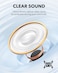 Soundcore Anker K20i Wireless Earbuds, Semi-In-Ear Bluetooth 5.3, 36 Hours Playtime, Fast Charging, Clear Sound and Calls with 2 ENC Microphones, Custom EQ, IPX5, App Control