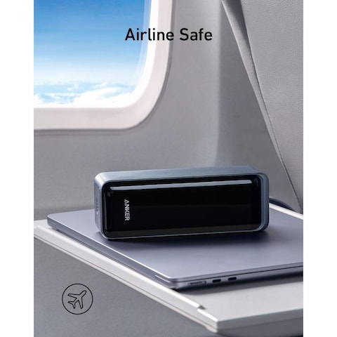 Anker Prime Power Bank, 27,650mAh 3-Port 250W Portable Charger (99.54Wh) Smart App, Compatible with MacBook Pro/Air, iPhone 15/14/13 Series, Samsung, Dell, &amp; More, Gold