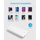 Anker 323 USB-C Power Bank (PowerCore PIQ), 10,000mAh capacity, Dual Charging, 1.9ft Charging Cable, White Color