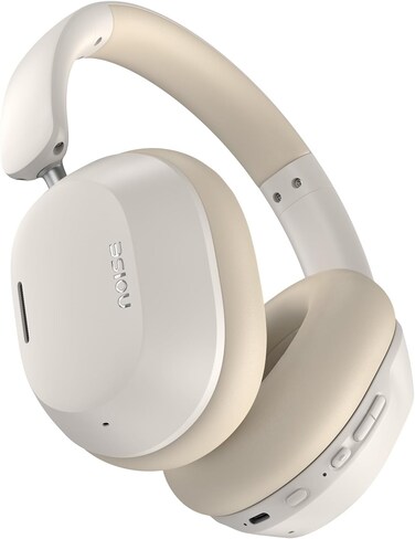 Noise Max 5 Active NoiseCancelling Wireless Headphones, 80Hr Playtime, High Fidelity Acoustics, Light &amp; Foldable, Adaptive ANC, Low Latency, 1 Year Warranty, Perfect for Gaming &amp; Music (Carbon Black)
