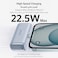 Anker iPhone 16 Portable Charger, Nano Power Bank with Built-in USB C Connector, 5,000mAh Portable Charger 22.5W, for iPhone 16/15 Series, Samsung S22/23 Series, iPad Pro/Air, AirPods, and More
