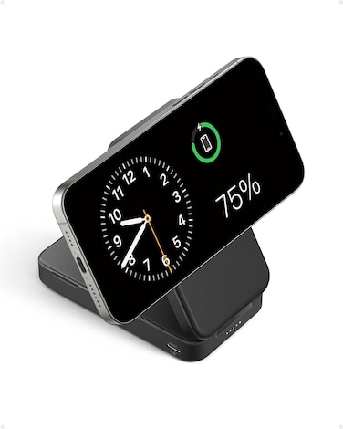 Anker 6600mAh  Qi2 15W MagSafe Power Bank Black