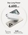 Anker 6600mAh  Qi2 15W MagSafe Power Bank White