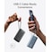 Anker Nano 10,000mAh Power Bank with Built-in USB-C Cable, PD 30W Power with 1 x USB-C, 1 x USB-A, Compatible with iPhone 15/14 Series, Galaxy, iPad, AirPods &amp; More,  White
