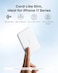 Anker Nano Power Bank, Ultra-Slim 5,000mAh Magnetic Battery Pack, Qi2 Certified 15W Max Ultra-Fast MagSafe-Compatible Portable Charger, PD 20W, Ergonomic Design, For iPhone 17/16/15/14/13 Only(White)