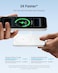 Anker Nano Power Bank, Ultra-Slim 5,000mAh Magnetic Battery Pack, Qi2 Certified 15W Max Ultra-Fast MagSafe-Compatible Portable Charger, PD 20W, Ergonomic Design, For iPhone 17/16/15/14/13 Only(White)