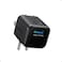 Anker Nano USB C Wall Charger, 45W Fast Charging Smart Display Charger, with 180&deg; Foldable Plug, Smart Recognition, Built-in Care Mode, for iPhone17/16/15(Non-Battery,One USB-C Port