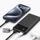 Anker Power Bank 10000mAh 22.5W Portable Charger with USB C Lanyard Cable with 2 Port, 1 USB-C, 1 USB-A Fast Charging for iPhones, iPads, Samsung Smartphones and Other Android Devices - Black