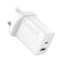 Anker 20W Dual Port High Speed Charger With USB-C Cable white