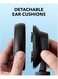Q11i Wireless Over-Ear Bluetooth Headphones by Anker, Deep Bass, 60H Playtime, Hi-Res Audio, Detachable Ear Cushions, Multipoint Connection Grey Grey