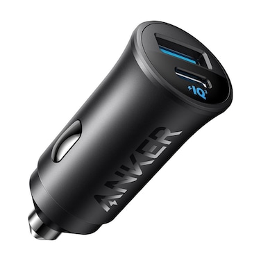 Anker 30W 2-Port USB-C Car Charger, Car Charger with PowerIQ 3.0 for iPhone, Samsung, iPad, &amp; More, Black