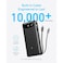 Anker Power Bank, 20,000mAh Portable Charger with Built-in USB-C Cable, 87W Max Fast Charging Battery Pack for Laptop, 2 USB-C and 1 USB-A, Black Color