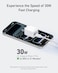 Anker Charger, USB C GaN Charger 30W, PIQ 3.0 Foldable PPS Fast Charger for iPhone 17 / 16 and more series, Galaxy, iPad, Compatible with MagSafe