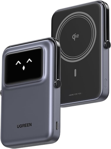 UGREEN Uno Magnetic Wireless Power Bank 10000mAh (Qi2 Certified)