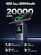 UGREEN Nexode 20000mAh 145W Laptop Power Bank with Qi2 15W Wireless Charging, Portable Charger for MacBook Pro/Air, iPhone 17/16, Galaxy S25/24, Travel and Hiking Power Companion with TFT Display