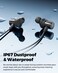 SoundPEATS Q40HD Bluetooth 6.0 Sports Neckband Headphones, Hi-Res Audio LDAC, 20 Hours Playtime, IP67 Waterproof, App Control, Dual Connection, Dynamic EQ, Find Headphones