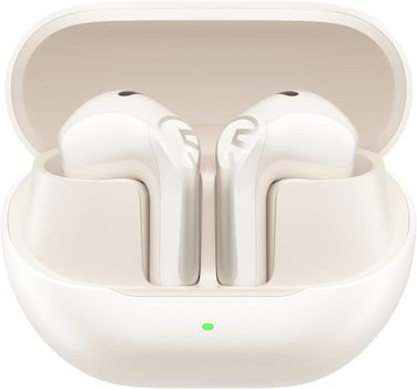 SOUNDPEATS Air6 HS BT 6.0 Wireless Earbuds, Semi-in-Ear Bluetooth Earphones with 13mm Triple-Magnet Bio-Composite Driver, LDAC &amp; Hi-Res Audio, 45H Playtime, 4-Mic Noise Cancelling, IPX5 (black)