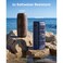 Soundcore Boom 3i by Anker, Rugged Outdoor Speakers, IP68 Waterproof, Floating Playback, Saltwater-Resistant, BassUp 2.0, 50W Portable Speaker, Bluetooth 5.3, 16H, TWS, Kayak/Fishing/Camping-Blue