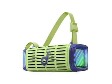 Soundcore Boom 3i by Anker, Rugged Outdoor Speakers, IP68 Waterproof, Floating Playback, Saltwater-Resistant, BassUp 2.0, 50W Portable Speaker, Bluetooth 5.3, 16H, TWS, Kayak/Fishing/Camping-Green