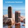 Soundcore Boom 3i by Anker, Rugged Outdoor Speakers, IP68 Waterproof, Floating Playback, Saltwater-Resistant, BassUp 2.0, 50W Portable Speaker, Bluetooth 5.3, 16H, TWS, Kayak/Fishing/Camping-Brown