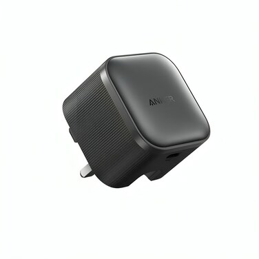 Anker شاحن Nano بقدرة 45 واط Type-C للشحن السريع، تصميم مدمج وقابل للطي، شاحن USB-C لأجهزة Samsung Galaxy S25 Ultra وسلسلة S24، وسلسلة iPhone 17، وMacBook، وPixel 9، وiPad