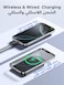 UGREEN Zapix Power Bank, 5000mAh Wireless Portable Charger, Magsafe Power Bank with USB-C PD 15W, 7.5W Magnetic iPhone Battery Pack for iPhone17/17 Air/17 Pro/17 Pro Max, iPhone 16/15/14 Series
