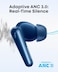 Anker Soundcore Liberty 5 NC Wireless Earbuds Blue