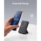 Anker Magnetic Wireless Power Bank With Foldable Stand, MagGo 5000 mAh, 7.5W Magnetic Power Bank with USB-C for iPhone 15/14/13/12, Black