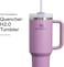 STANLEY Quencher H2.0 FlowState Tumbler 1.2L - Cold For 11 Hours - Iced For 48 Hours - Water Bottle with Straw, Handle and Lid - Dishwasher Safe - Travel Mug For Cold or Hot Drinks - Purple