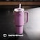 STANLEY Quencher H2.0 FlowState Tumbler 1.2L - Cold For 11 Hours - Iced For 48 Hours - Water Bottle with Straw, Handle and Lid - Dishwasher Safe - Travel Mug For Cold or Hot Drinks - Purple