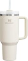 STANLEY Quencher H2.0 FlowState Tumbler 1.2L - Cold For 11 Hours - Iced For 48 Hours - Water Bottle with Straw, Handle and Lid - Dishwasher Safe - Travel Mug For Cold or Hot Drinks - Cream
